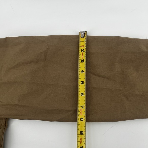 U.S. military DSCP Valor Collection Men's dress shirt 16x35 Khaki Made in USA - Picture 11 of 13